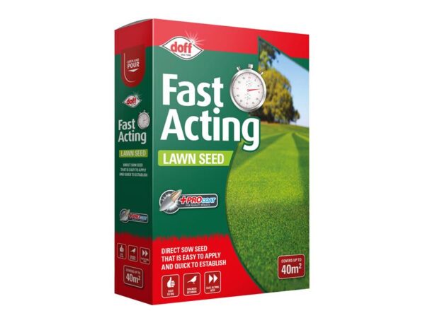 doff fast acting lawn seed