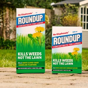 Roundup 500ml Concentrate Lawn Weedkiller